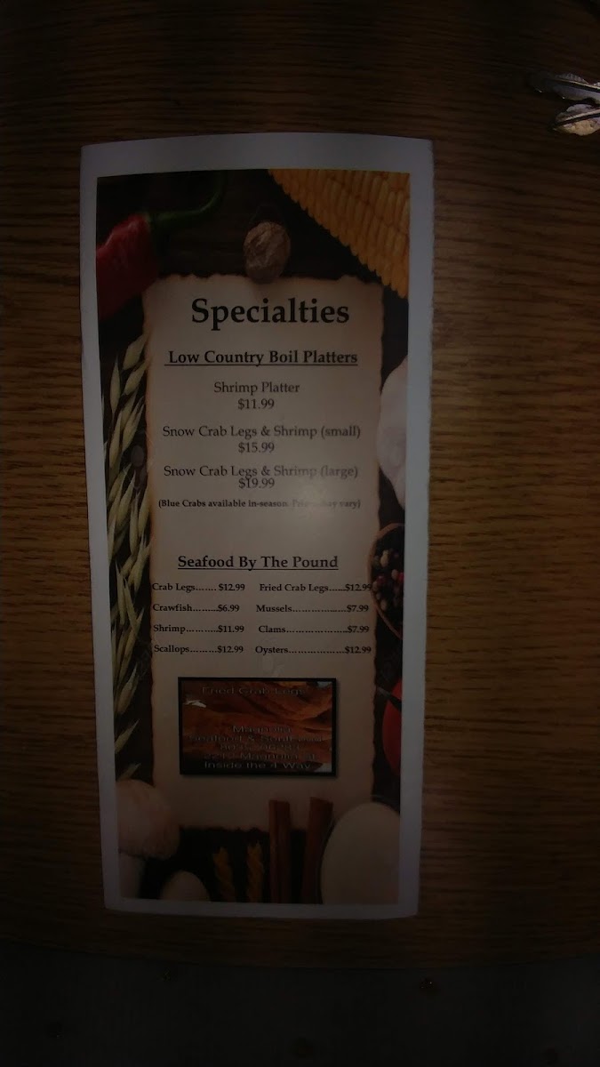 Menu Taste The Flavors-4